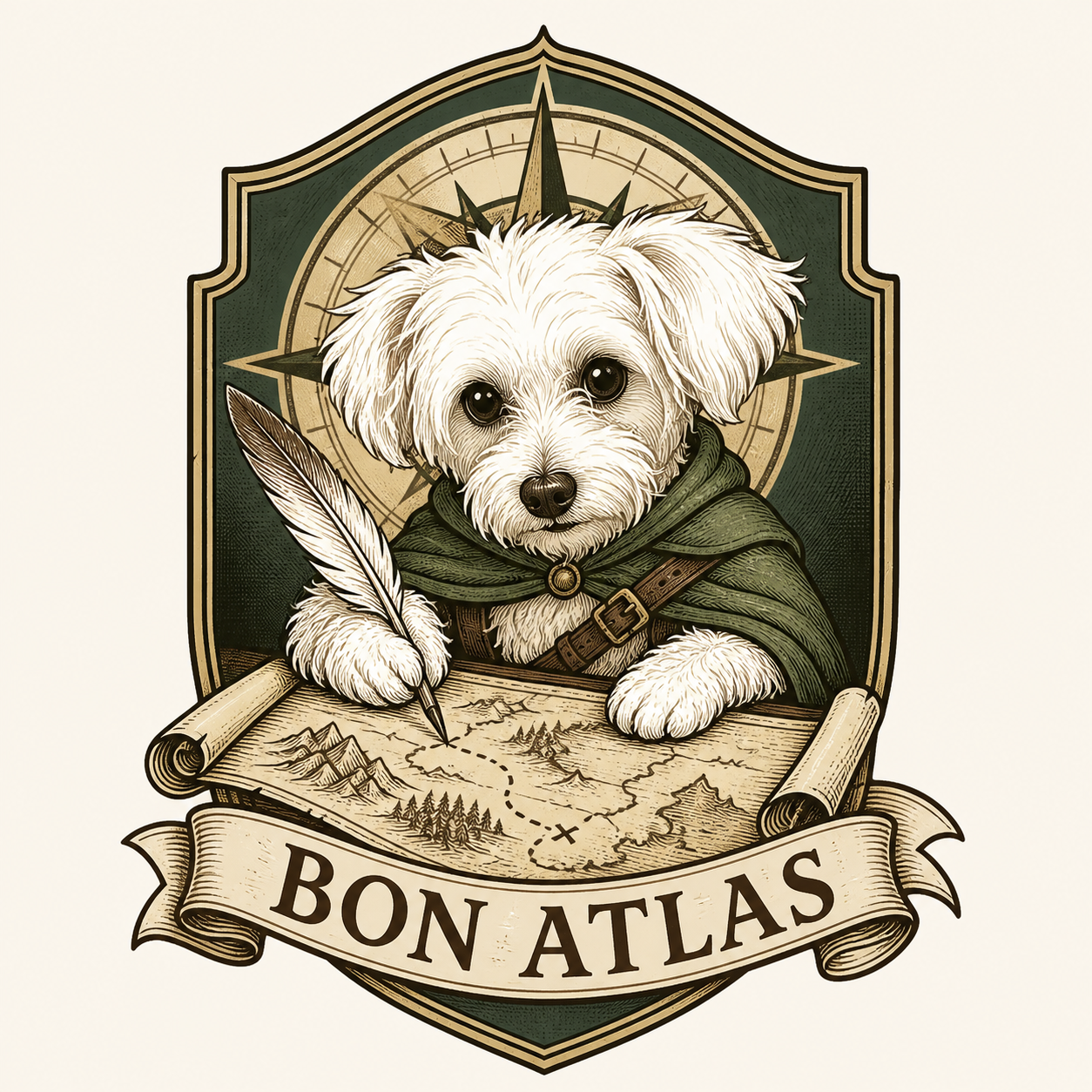 Логотип Bon Atlas