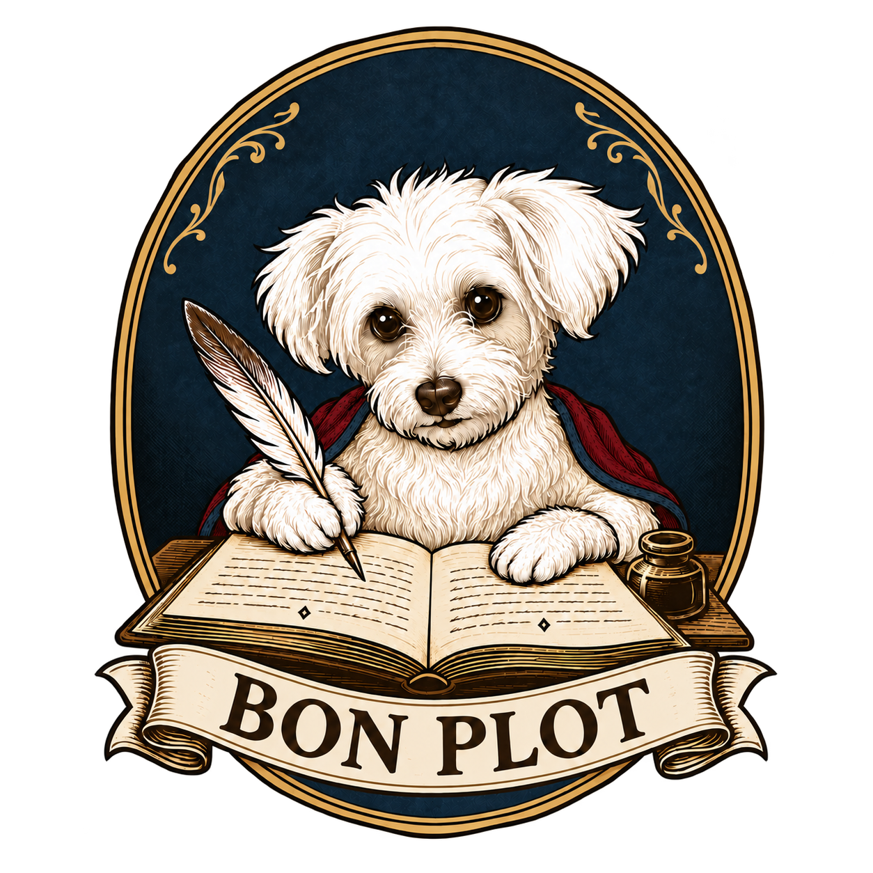 Логотип Bon Plot